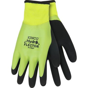 KINCO HydroFlector™ Waterproof Lined Glove Thermal Knit Shell & Double Coated Latex