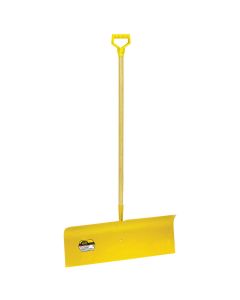 Spring Steel 30"" Snow Pusher with D-grip