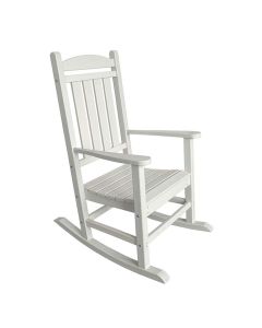 Country Rocker High Density PE White