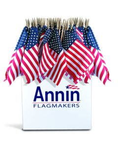 Annin US Hand Flag, 8"x12"