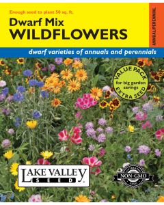 Wildflowers 'Dwarf Mix' Value Pack 50 sqft