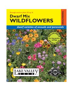 Wildflowers 'Dwarf Mix' Value Pack 50 sqft