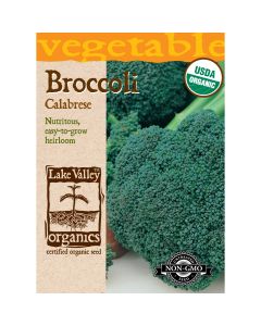 Brassica, Broccoli 'Calabrese' Organic Heirloom