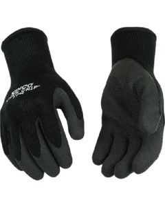 Men's Cold Weather Latex Coated Knit Gloves, Large - 3 Pack 