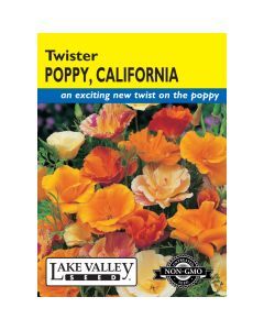 Eschscholzia, California Poppy Mix 'Twister'