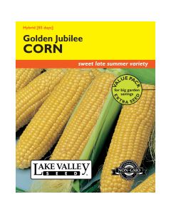Zea, Sweet Corn (Late) 'Golden Jubilee' Hybrid Value Pack