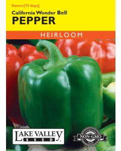 Capsicum, Pepper (Sweet), California Green Bell Pepper, 0.45g