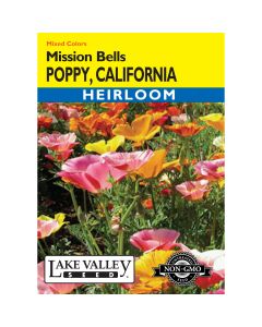 Eschscholzia, California Poppy 'Mission Bells' Mixed Colors