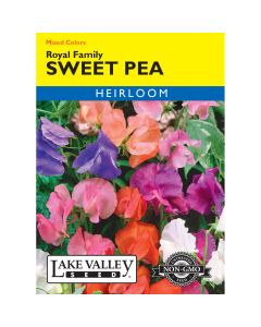 Lathyrus, Sweet Pea 'Royal Family' Mixed Colors