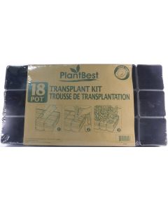 Plant Best 18 Plastic Pot Transplant Kit