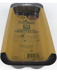 Plant Best 10 42mm Coconut Coir Pellet Greenhouse Kit