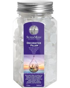 Sea Glass, Frosted White, 12oz Jar