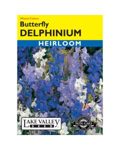 Delphinium, Larkspur Mix 'Butterfly' Heirloom
