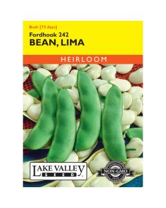 Phaseolus, Butter Bean (Bush) 'Fordhook 242' Heirloom
