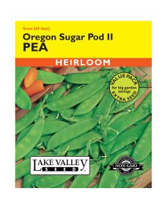 Pisum, Snow Peas (Bush) 'Oregon Sugar Pod II' Heirloom Value Pack