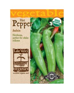 Capsicum, Mild Pepper 'Anaheim' Organic Heirloom