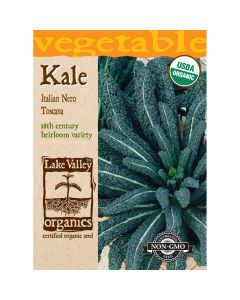 Brassica, Kale 'Italian Nero Toscana' Organic Heirloom