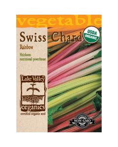 Beta, Swiss Chard 'Garden Rainbow' Organic Heirloom