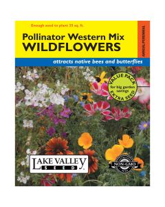 Wildflowers 'Pollinator Western' Mix Value Pack 35 sqft