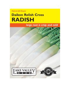 Raphanus, Daikon Radish 'Relish Cross' Hybrid