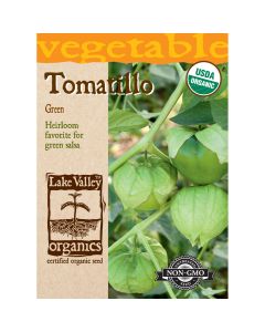 Physalis, Tomatillo 'Green' Organic Heirloom