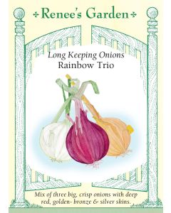 Allium, Onion Mix, Rainbow Trio ~ 275 seeds