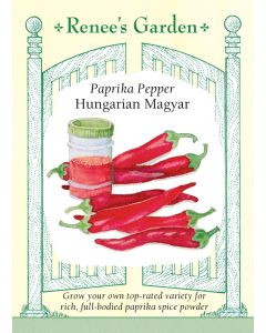 Capsicum, Pepper (Sweet), Paprika Hungarian Magyar ~ 30 seeds