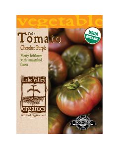 Solanum, Tomato (Pole) 'Cherokee Purple'
