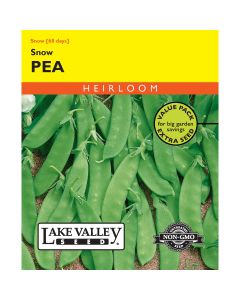 Pisum, Snow Pea (Bush) Heirloom Value Pack