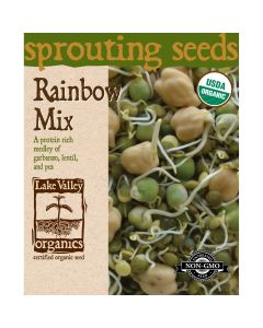 Sprouting Seeds 'Rainbow Mix' (Garbanzo, Lentil, Pea)