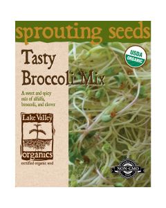 Sprouting Seeds 'Tasty Broccoli Mix' (Alfalfa, Broccoli, Clover)