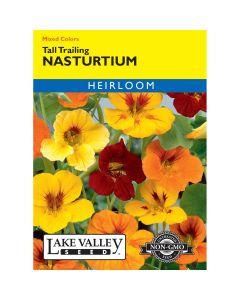 Tropaeolum, Climbing Nasturtium Mix 'Tall Trailing' Heirloom