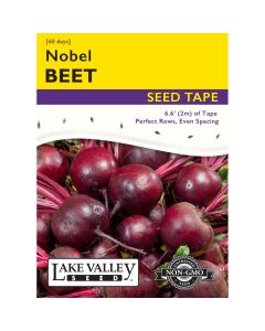 Beta, Beet 'Nobel' Seed Tape 6.6ft