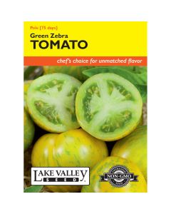 Solanum, Tomato (Pole) 'Green Zebra'