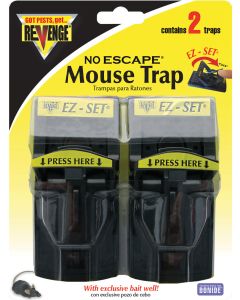 No Escape Mouse Trap EZ-Set - 2 Pack
