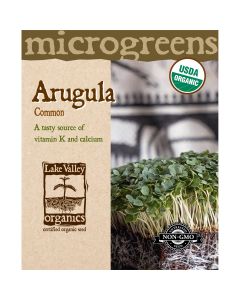 Microgreens, Arugula 'Common' Organic