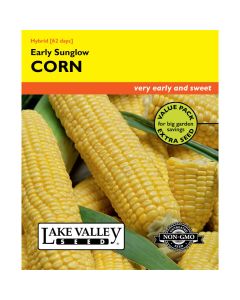 Zea, Sweet Corn (Early) 'Early Sunglow' Hybrid Value Pack