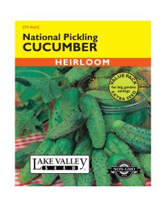 Cucumis, Pickling Cucumber 'National' Heirloom Value Pack
