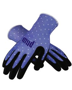 Polka Grip Mud Gloves, Wisteria