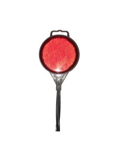 Home Plus Round Red Driveway Marker, 48 in"