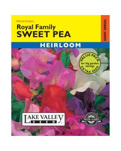 Lathyrus, Sweet Pea Mix 'Royal Family' Heirloom Value Pack