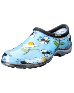 Woman's Waterproof Shoes Blues Bees - Sloggers