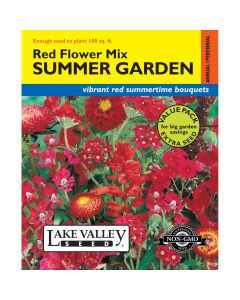 Summer Garden Mix 'Red' Value Pack, 100 sqft