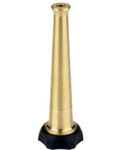 Green Thumb, 6"", Brass, Jet Nozzle With Overmolded Swivel