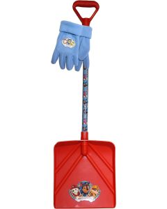 Midwest Quality Gloves Paw Patrol Snow Shovel & Fleece Glove Combo, Kids, Red/Multi