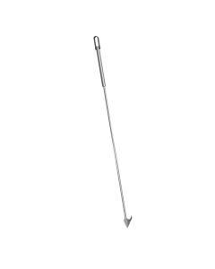 Breeo 304 Fire Poker Stainless Steel Log Grabber and Poker 40 in. H X 2 in. W X 40 in. D
