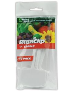RapiClip ""T"" Labels, 6"" - 10 Pack