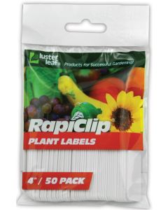 RapiClip Plant Labels, 4"" - 50 Pack