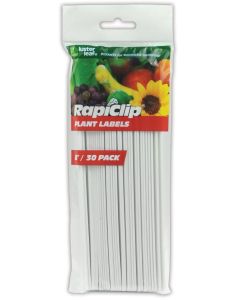 RapiClip Plant Labels 8"" - 30 Pack