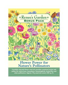 Flower Power for Nature’s Pollinators, Bonus Pack, 250 soft